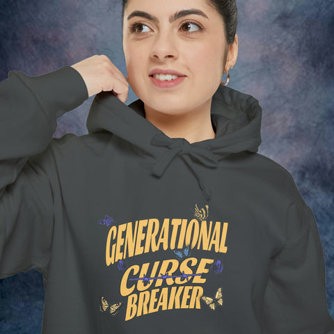 Generational Curse Breaker Garment-Dyed Hoodie