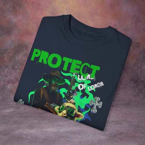 Protect The Flock Garment-Dyed T-shirt