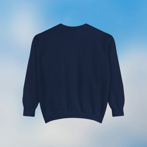 Logo Sporty Garment-Dyed Sweatshirt