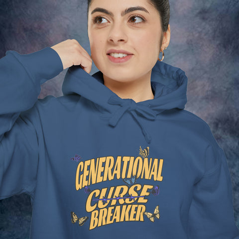 Generational Curse Breaker Garment-Dyed Hoodie
