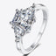 3 Carat Moissanite 925 Sterling Silver Rhodium-Plated Ring - Lord of LordsJewelry