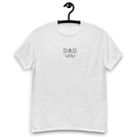 Dad Stache Embroider Men's heavyweight tee - Lord of Lords