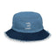 Logo Distressed Denim Bucket Hat - Lord of Lords