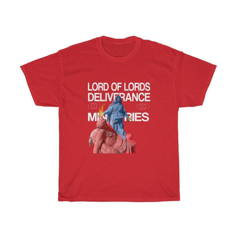 Men’s and Women’s Deliverance Ministries Heavy Cotton Tee - Lord of LordsT-Shirt