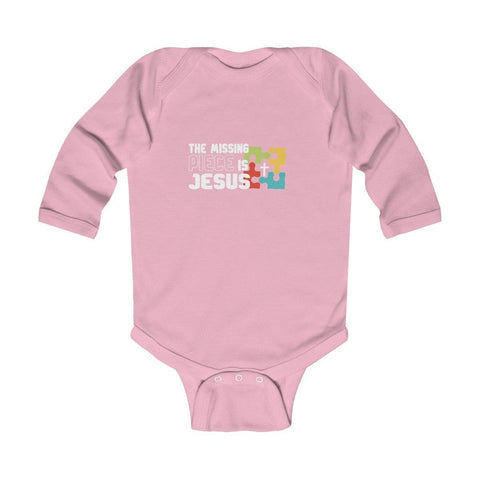Missing Piece Infant Long Sleeve Bodysuit - Lord of LordsKids clothes