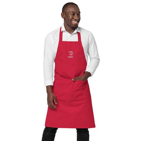Organic cotton apron - Lord of Lords
