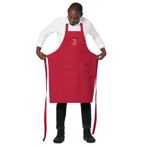 Organic cotton apron - Lord of Lords