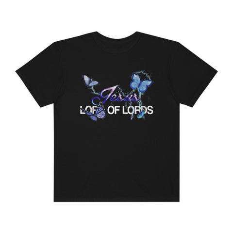 Unisex Butterfly Garment-Dyed Tee - Lord of LordsT-Shirt