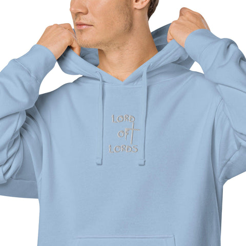 Unisex pigment Logo Hoodie - Lord of Lords