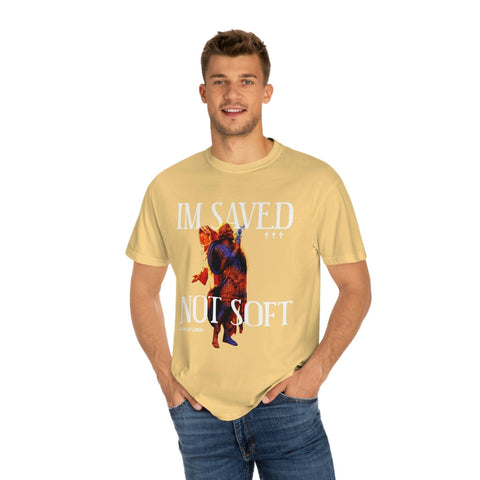 Unisex Saved Not Soft Garment-Dyed Tee - Lord of LordsT-Shirt
